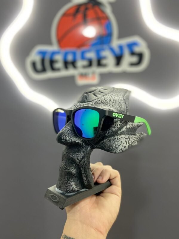 FROGSKINS Preto/Lente Verde - Imagem 3