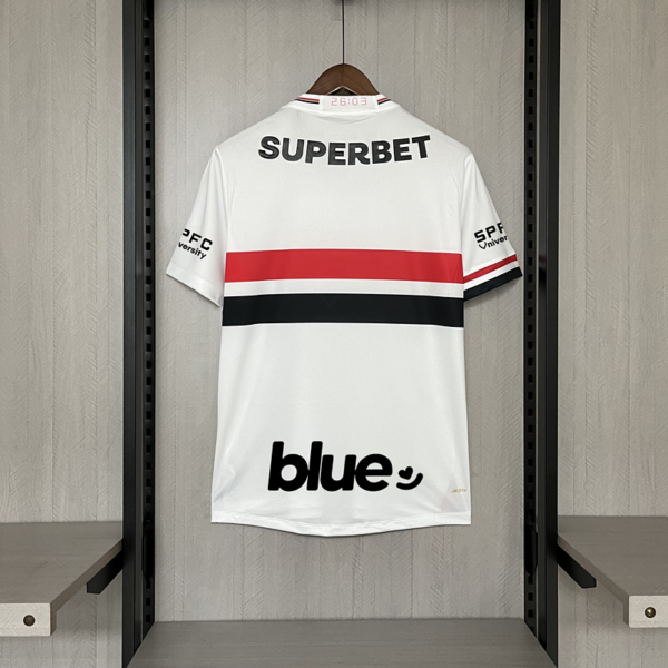 São Paulo Home 25/26 + Patrocinadores - Imagem 2