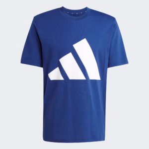 Camiseta Adidas Essentials Big Logo - Azul