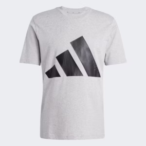 Camiseta Adidas Essentials Big Logo - Cinza