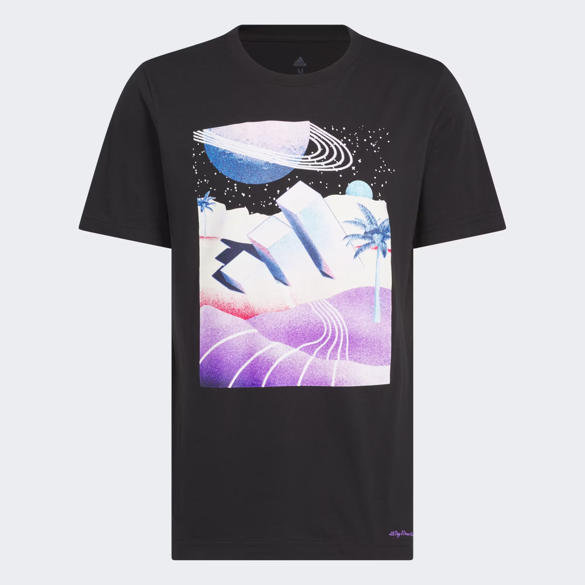 Camiseta Adidas All Day Tee - Preta