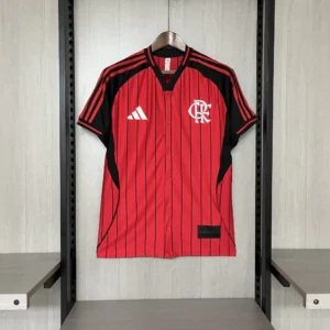 Camisa Flamengo de Baseball - 2025 - Vermelha